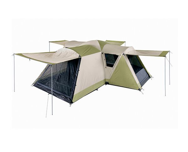 OzTrail 12 Person Latitude Dome Tent - Green